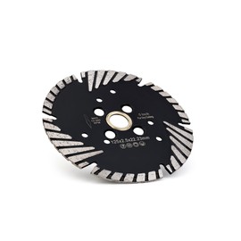 Casaverde 125mm Turbo Diamond Cutting Disc,Diamond Blade for Granite Marble Stone and Hard pavers