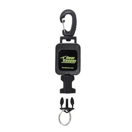 Gear Keeper Locking Small Scuba Dive Light Retractor - Scuba Gear with Medium Mount, Swiveling Snap Clip & QC-II Split Ring Accessory - Scuba Diving Accessories - Made in USA