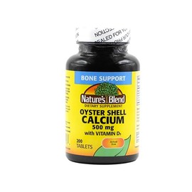 Nature's Blend Oyster Shell Calcium with D3 200 Tabs