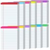 Oleitodh Legal Pads Bulk,5 x 8 Inch Rainbow Notepad-36Pack