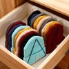 Kathfly 2 Pcs Beanie Organizer Holder Metal Hat Display Rack