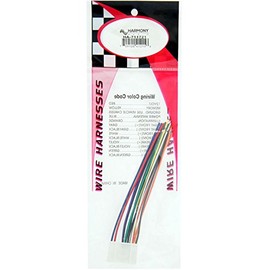 Harmony Audio Compatible with 2003-2008 Honda Pilot HA-711721 Factory Radio OEM Original Stereo Wire Harness Plug