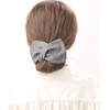 VingTAINE H7631-GY- Deft Bang, Ribbon, Wired, Twist, Curly, Hair Accessories,