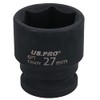 27mm Metric Shallow Impact Impacted European Style Socket 1/2" Drive