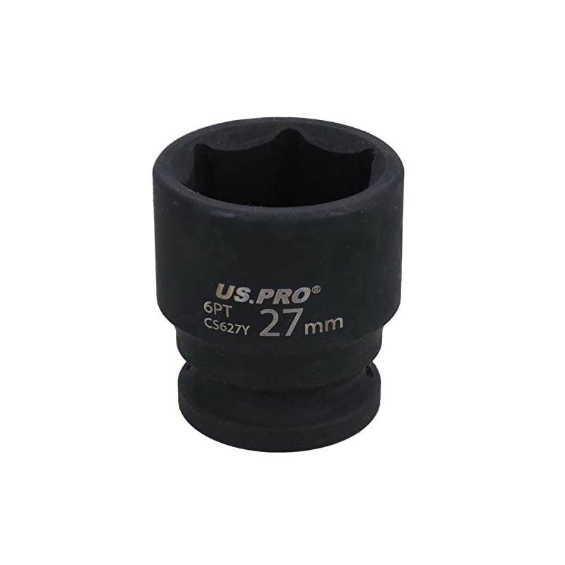 27mm Metric Shallow Impact Impacted European Style Socket 1/2" Drive
