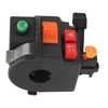 7/8in 22mm Motorcycle Handlebar Switch Headlight Turn Signal Horn Flash