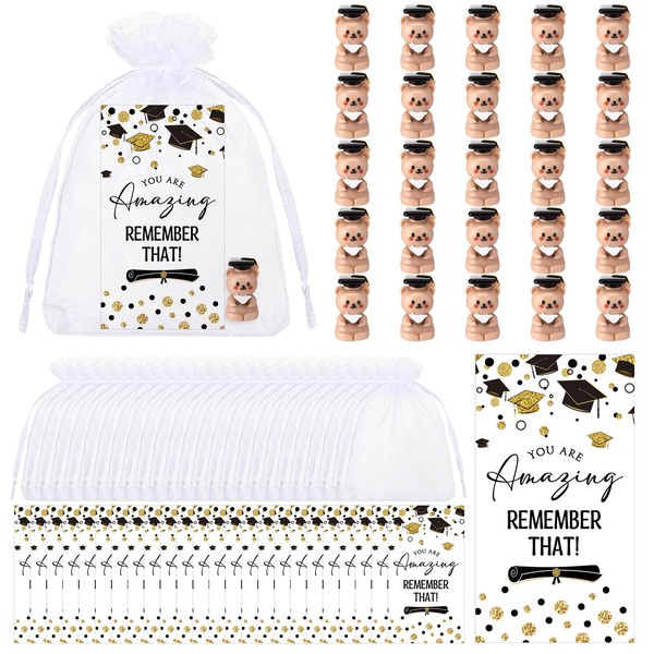 MiniInflat 25 Sets Class of 2025 Graduation Gifts Bulk Resin