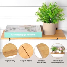 4 Pcs Slatwall Shelves Slat Board Accessories Metal Wall Brackets for Shelves Wood Floating Shelves Heavy Duty Shelves Slatwall Accessories for Wall Home Garage Shoe Stores Boutiques