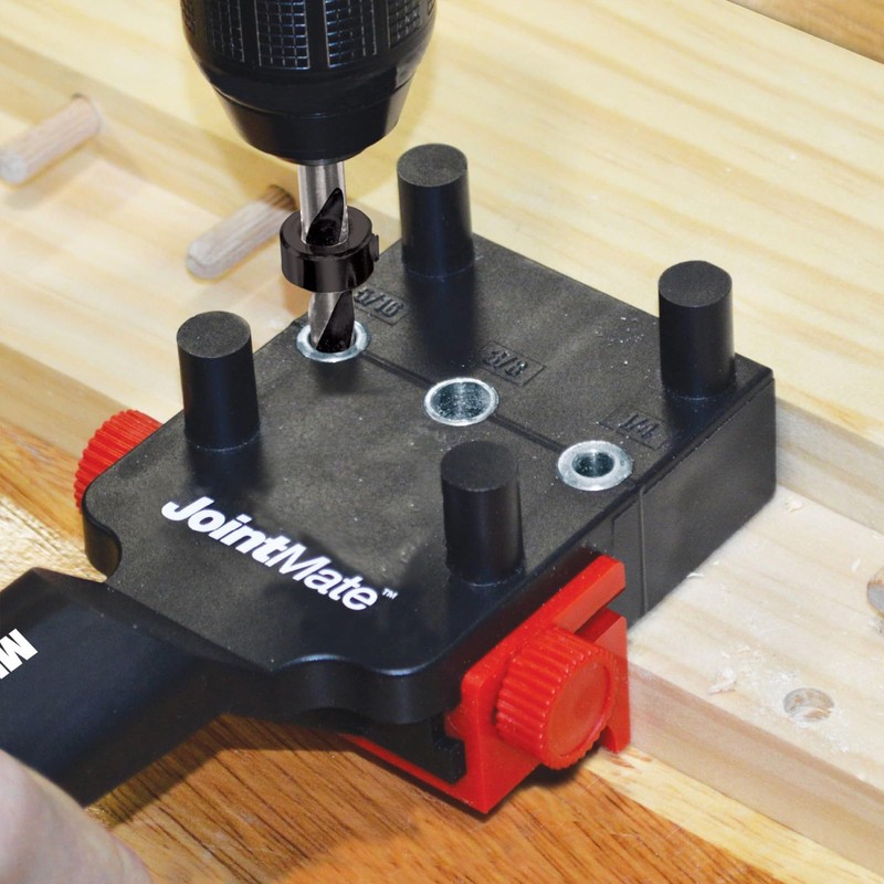Milescraft 1382 Dowel Aid for Edge, Surface and Corner Connections,