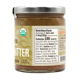 Dastony Organic Raw Hazelnut Butter, 8 oz | Only One Ingredient | Vegan, Paleo and Keto Friendly, Non GMO, Gluten-free - Pack of 2