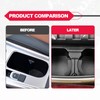 SYudwen Center Console Cup Holder Insert Divider Compatible with Toyota