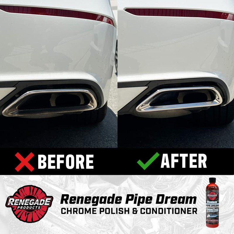 Rebel Pipe Dream 12 oz Chrome Polish Conditioner and Cleaner