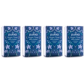 Night Time Pukka Tea Organic 4 Packs of 20 Tea Bags