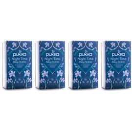 Night Time Pukka Tea Organic 4 Packs of 20 Tea Bags