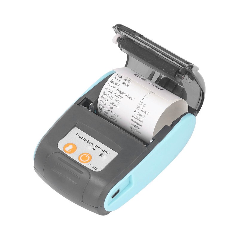 58mm Wireless Bluetooth Receipt Thermal Printer Portable Receipt Printer for