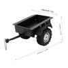 Aluminum Alloy Trailer Car Highly Simulation RC Car Vehicle Model