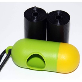 Petoutside Pet Dog Waste Poop Bags Refill Dispenser 30 Bags in 2 Rolls with Plastic Core