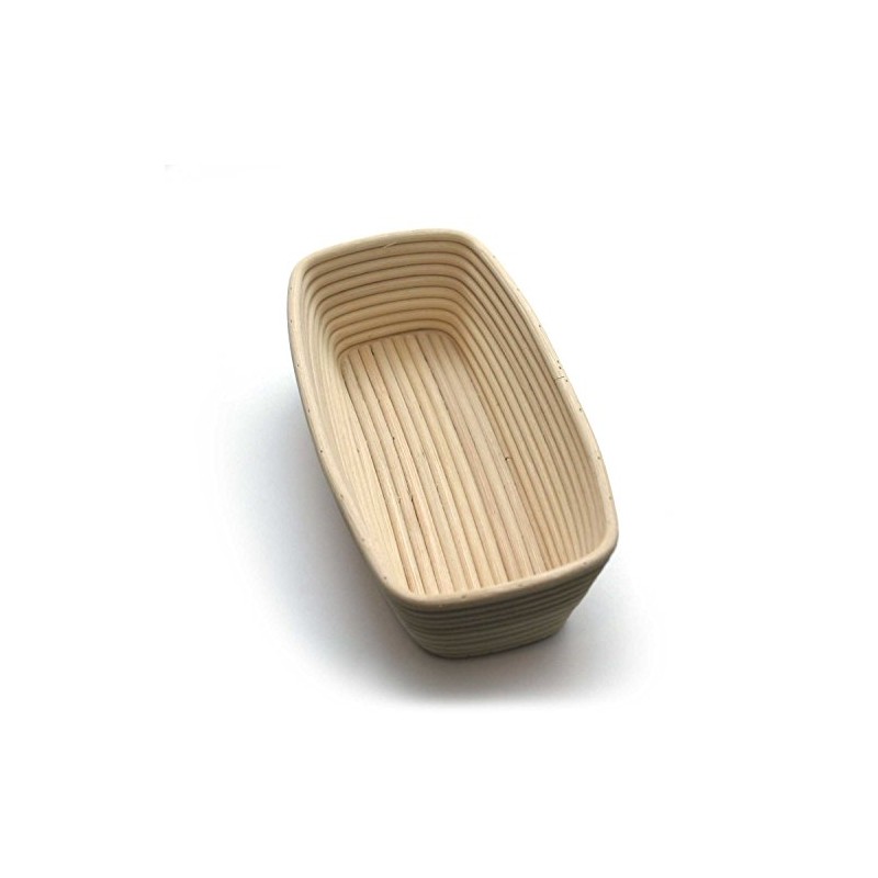Oblong Rattan Proofing Basket (Banneton or Brotform) by Happy Sales