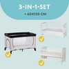 Fitted Sheet Baby Fitted Sheets Set of 3: 120 x