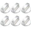 EIH1 6 pieces 6 mm switch knob, gas burner control
