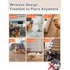 FLYSPEAR Wireless Pet Barrier - Rechargeable Indoor Barrier with 6