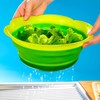 Flower Space Colander Foldable Plastic Flower Shaped Kitchen Strainer