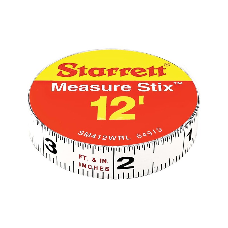 SM412WRL 1/2"X12' MEASUR