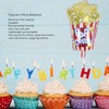 10pcs Popcorn Party Balloons Reusable Movie Theme Party Decoration Balloons