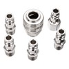 Air Coupler POWERTOOL Euro 1/4" Pipe Connector Quick Release Male