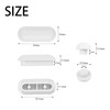Xiciki Toilet WC Seat Buffer Set 10 Pcs Universal Toilet