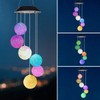 PAPRMA Wind Chime Light, LED Wind Chime, Solar, Waterproof, Solar