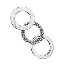 sourcing map 2 Pcs 51106 Thrust Ball Bearing 30mm x 47mm x 11mm Chrome Steel ABEC3 Single Row Roller