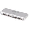 Hub Manhattan USB 2.0 - 4 Puertos - Sin Fuente