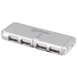 Hub Manhattan USB 2.0 - 4 Puertos - Sin Fuente