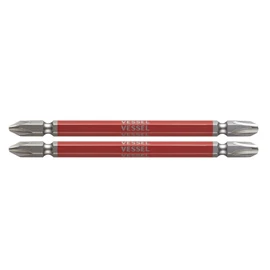 Vessel GS142311 40 V Compatible, Double-Ended Combination Rigid Bit +2/+3 x 110, 2 Pieces