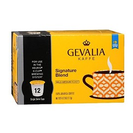 Gevalia Signature Blend Coffee K-Cups , Mild-medium roast - Pack of 6