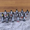 Kisangel 16pcs Penguin Figurine Realistic Ocean Animal Model Polar Arctic