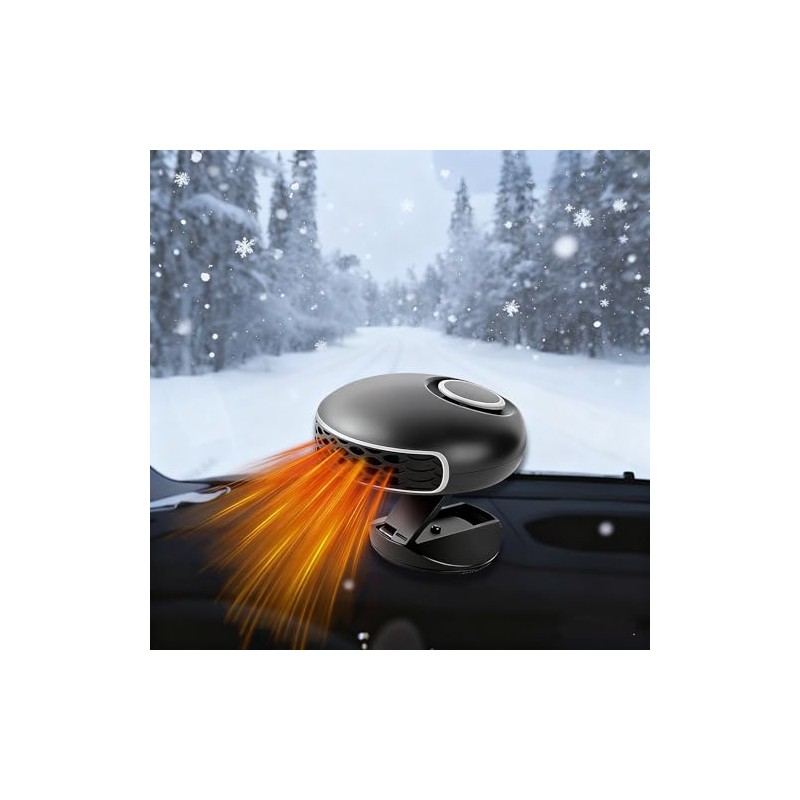 Car Heater for Vehicles - Portable 12V Heater & Defroster