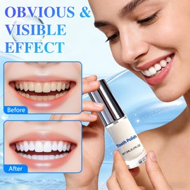 2PCS Tooth Polish, Teeth Paint, Natural Teeth Whitening Paint, Promotes Fresh Breath, Safe Formula & Long-Lasting Results