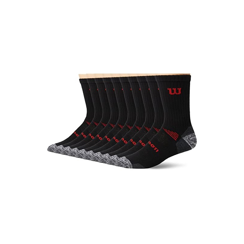 Wilson B7633, Calcetines Para Hombre, Negro (Black), 25-29