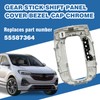 Gear Stick Shift Panel Cover Bezel Cap Chrome,Compatible with Buick