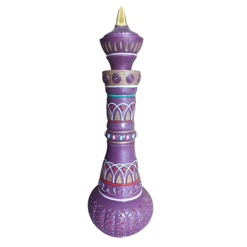 Purple Bottle Ornament Resin Craft Ornament Home Window Decoration