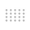 uxcell 4mm Bearing Balls 304 Stainless Steel G100 Precision Balls