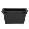 AOWINHIT Car Stereo Storage Box Dashboard Organizer Black Replacement Car