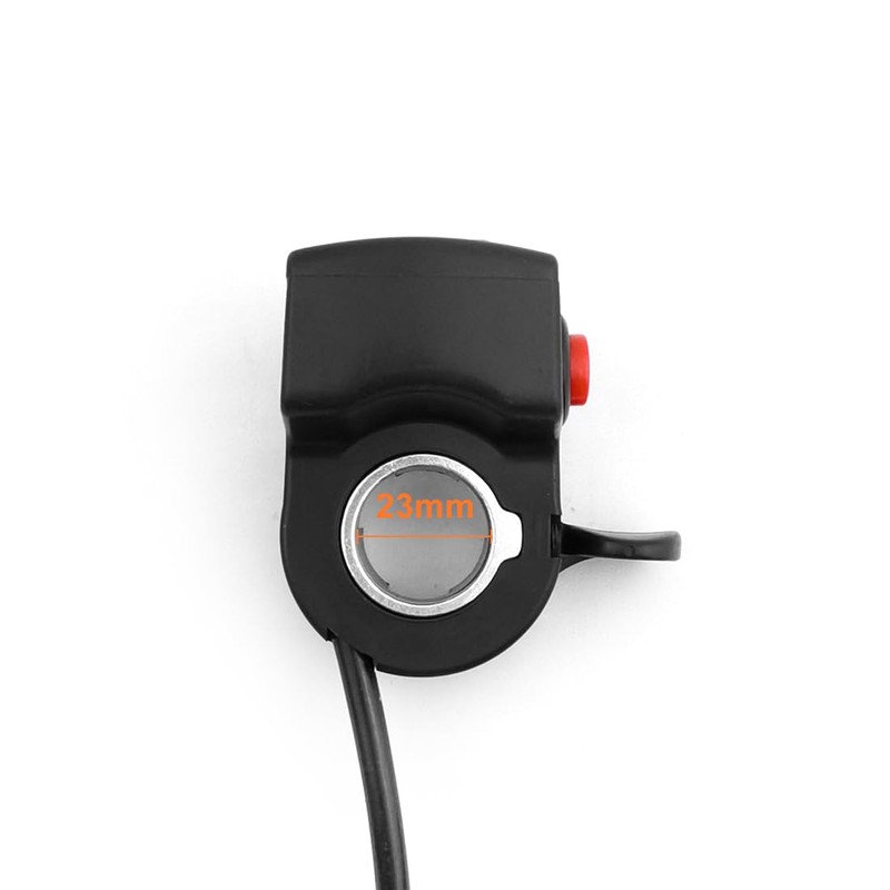 24V/36V/48V E-Bicycle Thumb Throttle Handle Bar Grips Gas Twist Throttle