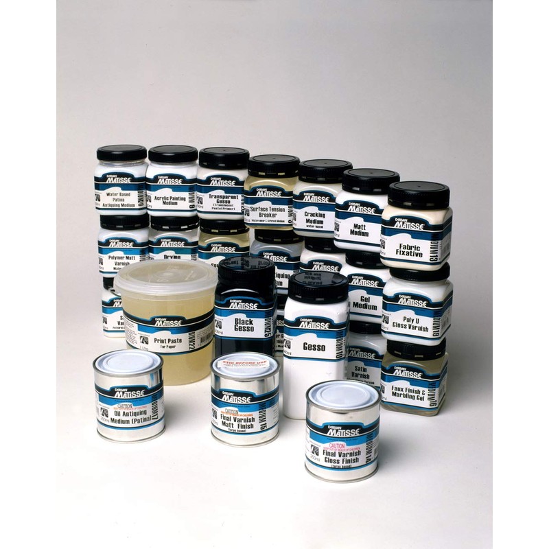 Derivan Matisse MM10 Professional Artists Acrylic Gesso Medium 500 ml