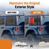 maXpeedingrods Rear Window Storage Panel Kit for Jeep Wrangler JL