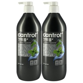 Dentrol 댄트롤 딥클린 박하솔트 샴푸 820ml 2개 Dentrol Deep Clean Peppermint Salt Shampoo 820ml 2ea