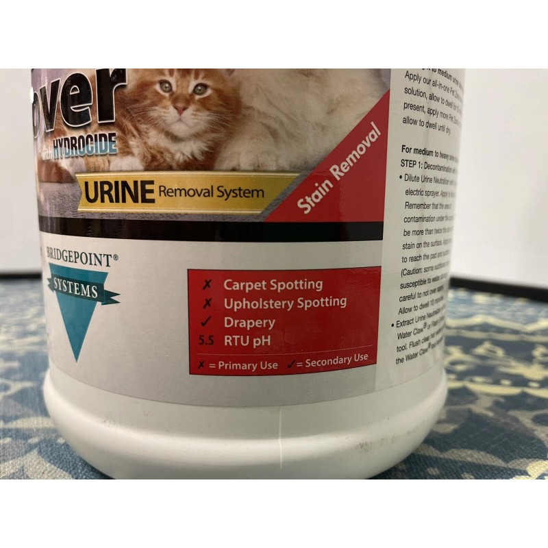 Bridgepoint Professional Urine And Stain Remover With Hydrocide, 1 Gallon,