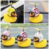 wonuu Rubber Duck Car Decorations Cute Yellow Duck Car Dashboard